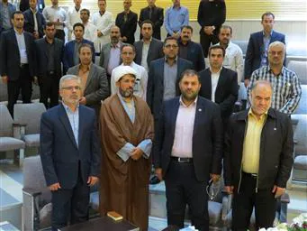 آئین تکریم و معارفه مدیر مرکز