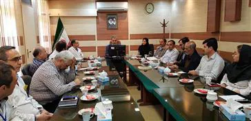 جلسه مدیریت هزینه کرد با مسئولین