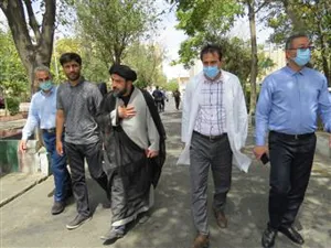 بازديد حجه الاسلام والمسلمين حاج آقا زعفرانچي عضو محترم شوراي شهر تبريز