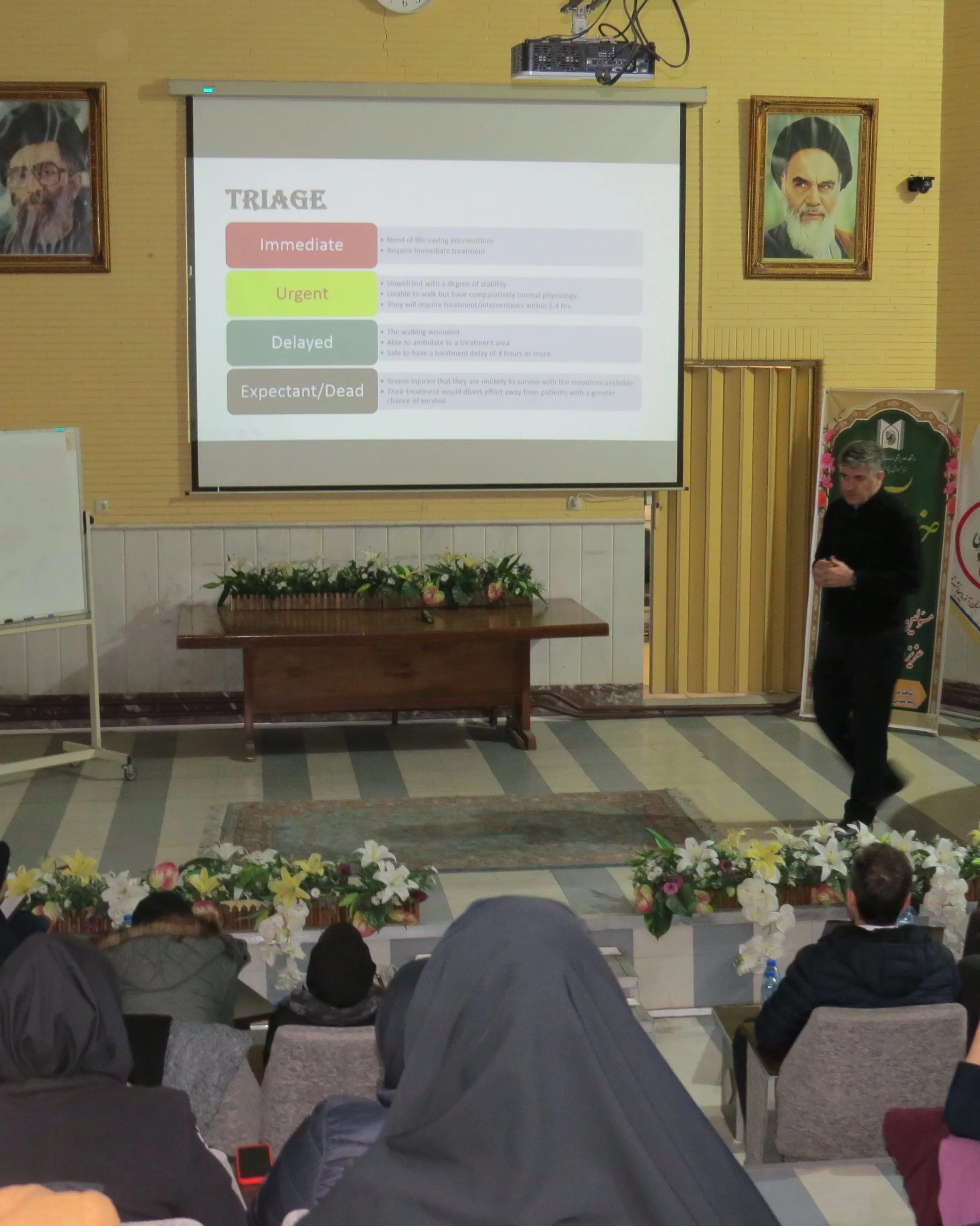 کارگاه تریاژ درحوادث و بحران ها