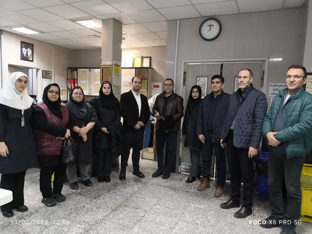 بازدید میدانی مسئولان انفورماتیک