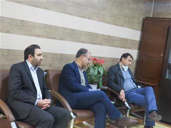 بازدید معاون توسعه مدیریت و منابع دانشگاه علوم پزشکی تبریز